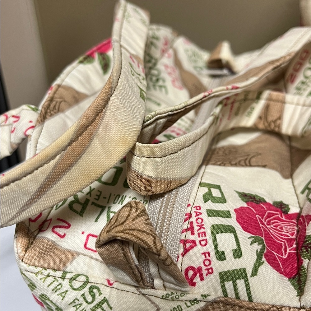 VTG one of a kind Calrose Rice Bag & Shirukiku Calrose Rice Bags totes - Picture 8 of 13